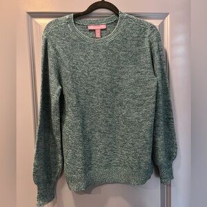 Gloria Vanderbilt Teal Sweater